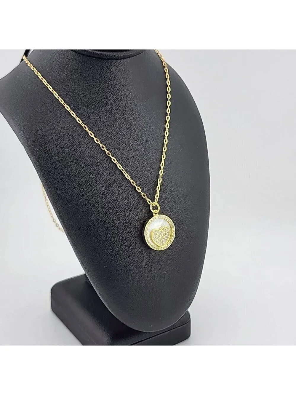Brand New Heart Opal Necklace